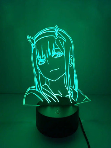 Lampara Led 3d Zero Two Darling In The Franxx 002