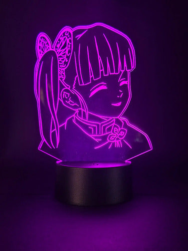 Lámpara Led Kanao Demon Slayer Kimetsu No Yaiba Art Line
