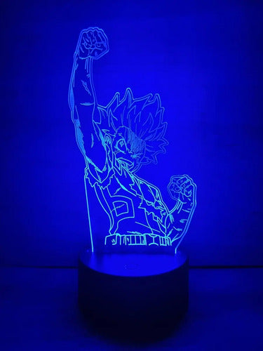 Deku Lampara Led Ilusion 3d My Hero Academia Fanart Bnh