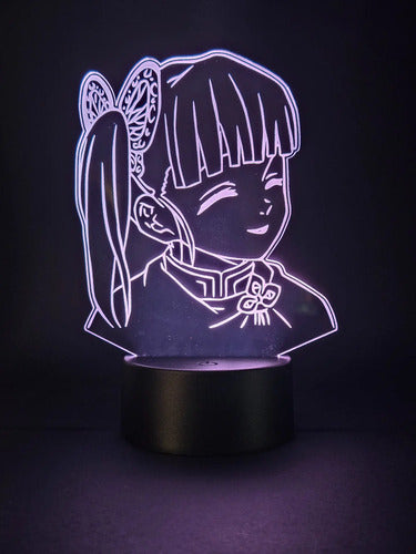 Lámpara Led Kanao Demon Slayer Kimetsu No Yaiba Art Line