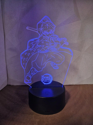 Zenitsu Demon Slayer Kimetsu No Yaiba Lampara Led