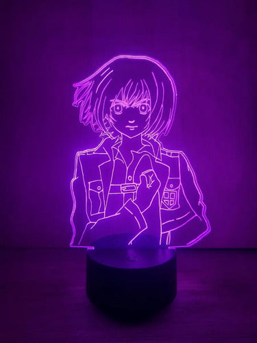 Armin Lampara Led Ilusion 3d Shingeki No Kyojin Snk