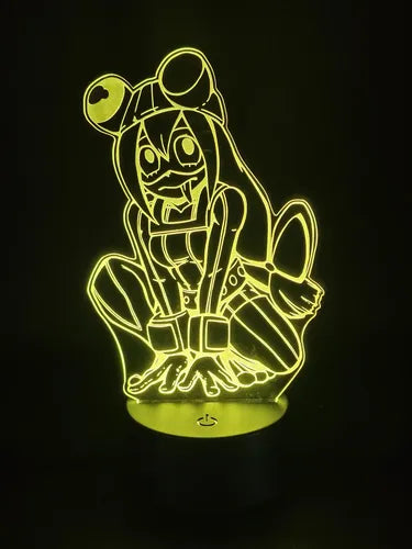 Froppy Tsuyu Asui Lampara Led 3d My Hero Academia Bnha