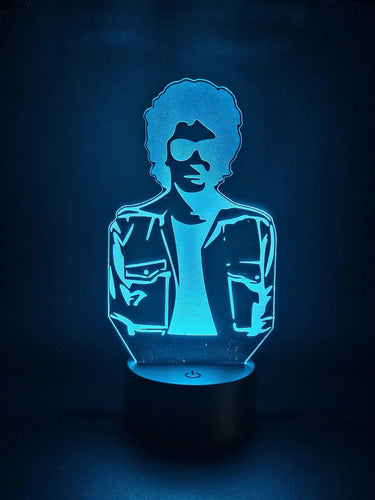 Lampara Led Gustavo Cerati Cantante Decoración Art Line