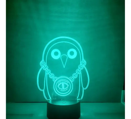 Lámpara Led Gunter Hora De Aventura Fan Art Decoración