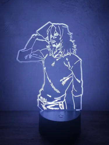 Aizawa Shota Lampara Led My Hero Academia Boku No Hero Negro