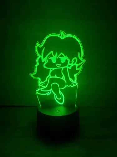 Lampara Led 3d Personajes Friday Night Funkin Fnf Decoración