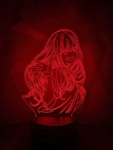Kitagawa My Dress Up Darling Anime Lampara Led Ilusión 3d