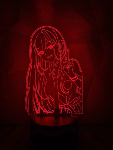 Kitagawa My Dress Up Darling Lampara Led Ilusión 3d Anime