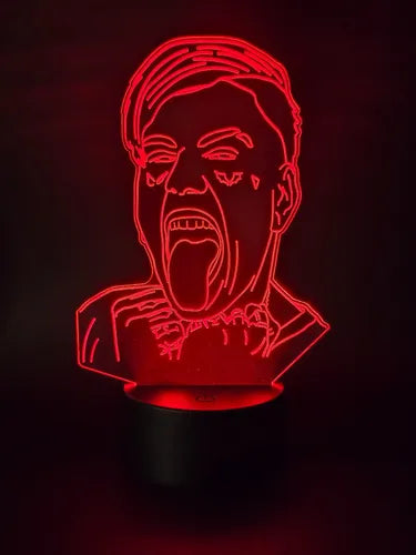 Lámpara Led Duki Cantante Decoración Art Line