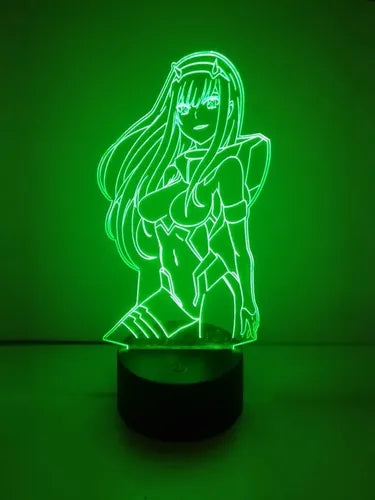 Lampara Led 3d Zero Two Darling In The Franxx