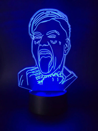 Lámpara Led Duki Cantante Decoración Art Line