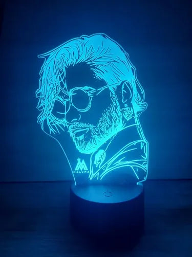 Lampara Led Ilusion 3d Maluma Decoración