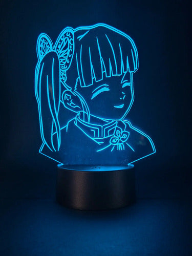 Lámpara Led Kanao Demon Slayer Kimetsu No Yaiba Art Line