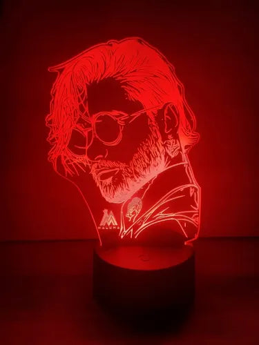 Lampara Led Ilusion 3d Maluma Decoración
