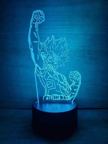 Deku Lampara Led Ilusion 3d My Hero Academia Fanart Bnh