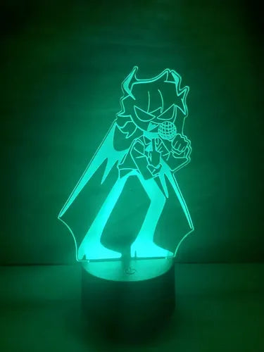 Lampara Led 3d Personajes Friday Night Funkin Fnf Decoración