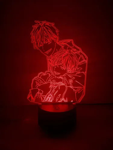 Lampara Led 3d Given Manga Luz Decoración