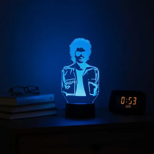 Lampara Led Gustavo Cerati Cantante Decoración Art Line