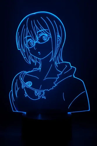 Lámpara Growther Lujuria 7 Pecados Led Decoración Fan Art