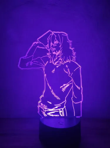 Aizawa Shota Lampara Led My Hero Academia Boku No Hero Negro