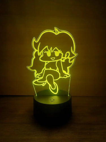 Lampara Led 3d Personajes Friday Night Funkin Fnf Decoración