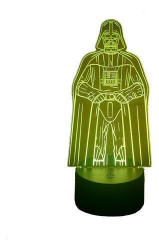 Lámpara Darth Vader Star Wars Led Decoracion Fan Art