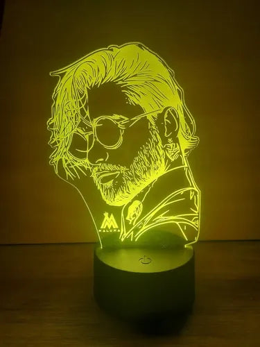 Lampara Led Ilusion 3d Maluma Decoración