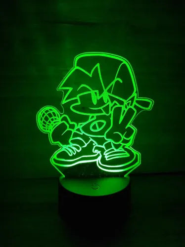 Lampara Led 3d Boyfriend Friday Night Funkin Fnf