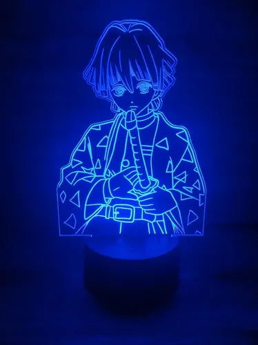 Lampara Led Zenitsu Agatsuma Demon Slayer Kimetsu No Yaiba