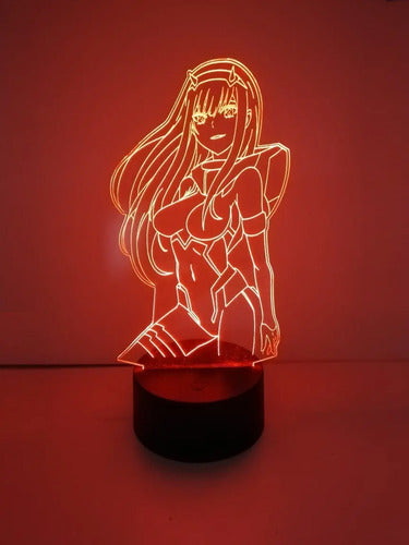 Lampara Led 3d Zero Two Darling In The Franxx