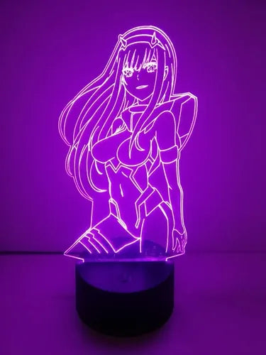 Lampara Led 3d Zero Two Darling In The Franxx