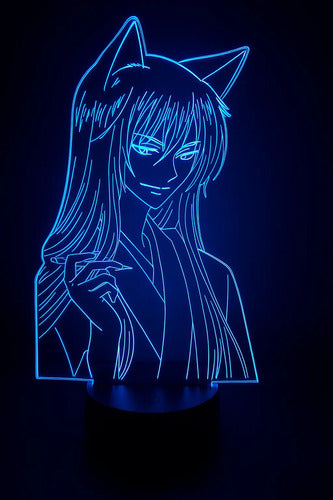 Lámpara Tomoe Kamisama Led Ilusión Decoración Fan Art
