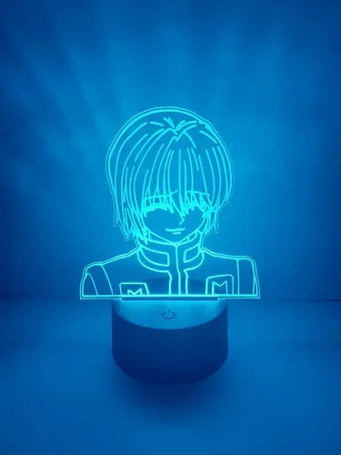 Lampara Led 3d Kurapika Hunter × Hunter Luz Decoración