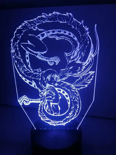 Lampara Led 3d Chihiro Studio Ghibli