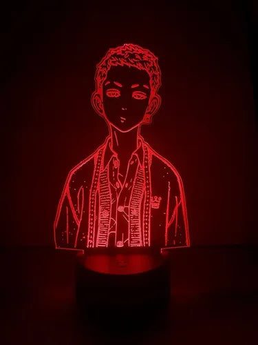 Takashi Mitsuya Tokyo Revengers Lampara 3d Led 3d Anime