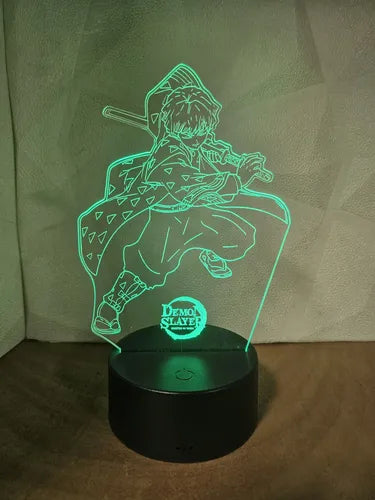 Zenitsu Demon Slayer Kimetsu No Yaiba Lampara Led