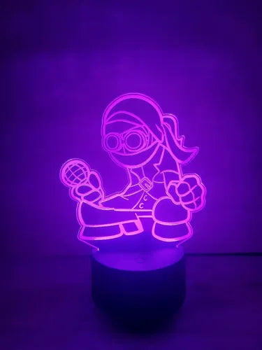 Lampara Led 3d Personajes Friday Night Funkin Fnf Decoración