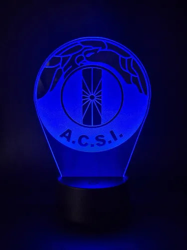 Lámpara Led Audax Equipo Futbol Fanart Decoración