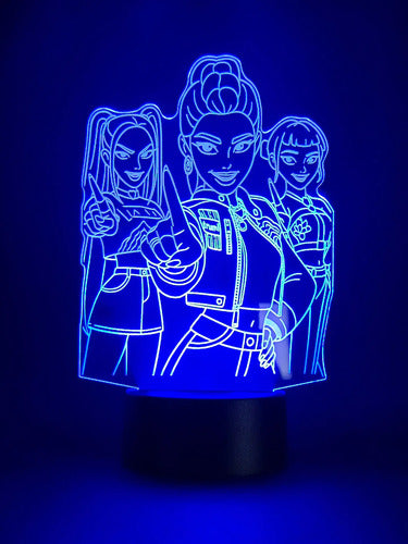 Lámpara Kpop Demon Hunter Led Decoración Fan Art