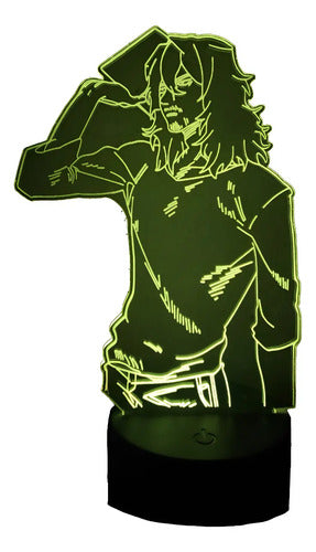 Aizawa Shota Lampara Led My Hero Academia Boku No Hero Negro