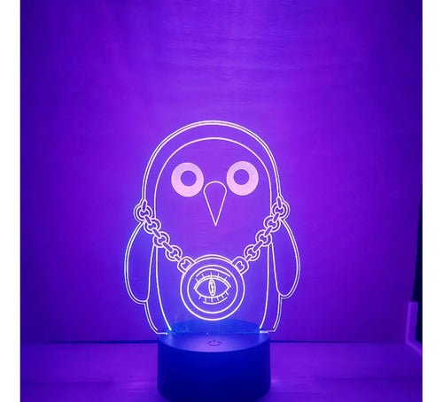 Lámpara Led Gunter Hora De Aventura Fan Art Decoración