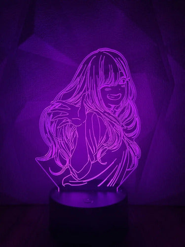Kitagawa My Dress Up Darling Anime Lampara Led Ilusión 3d