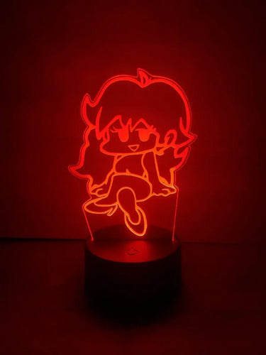 Lampara Led 3d Personajes Friday Night Funkin Fnf Decoración