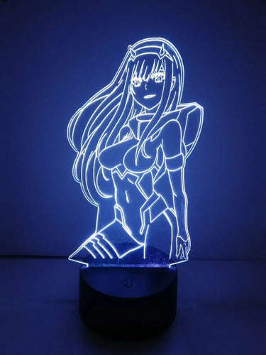 Lampara Led 3d Zero Two Darling In The Franxx