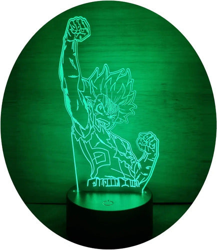 Deku Lampara Led Ilusion 3d My Hero Academia Fanart Bnh