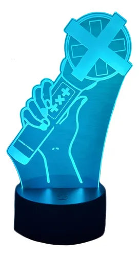 Tomorrow X Together Lightstick Lampara Led Ilusion 3d Kpop Negro