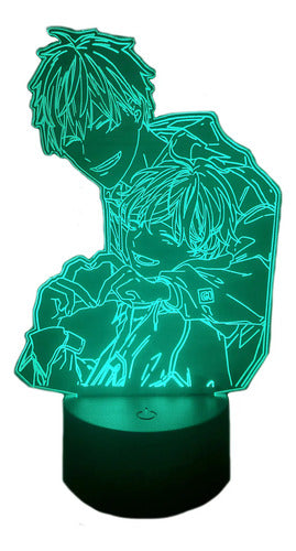 Lampara Led 3d Given Manga Luz Decoración