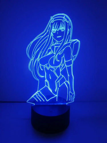 Lampara Led 3d Zero Two Darling In The Franxx