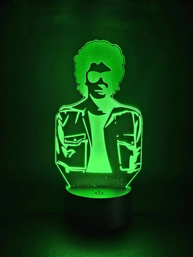 Lampara Led Gustavo Cerati Cantante Decoración Art Line